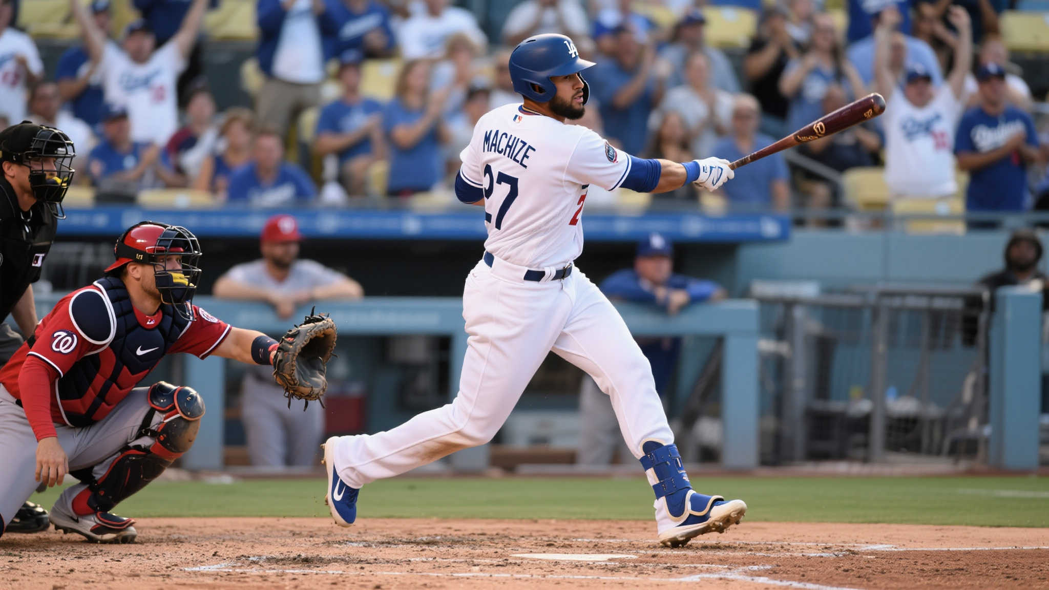 芒西双轰狂砍7分,道奇击败国民展现威力 在棒球竞技的舞台上,天才选手常以惊人的表现点燃赛场