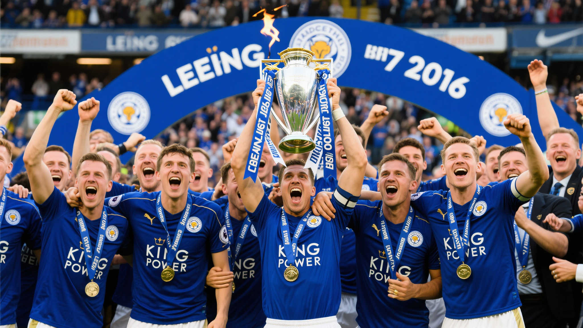 2016年的莱斯特城可能最能表达这种精神，他们没有